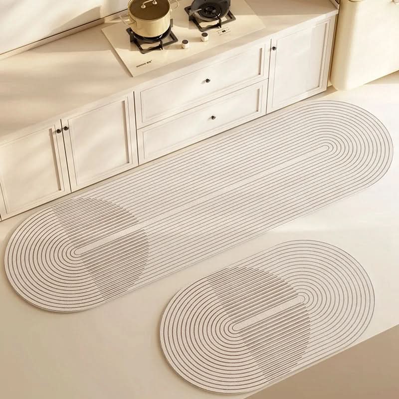 Bathroom Rug Quick-Dry Absorbent Anti-Slip Backing