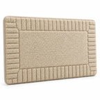 Bathroom Rug Soft Flocked Non-Slip Machine-Washable