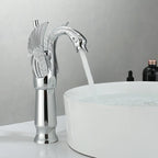 Bathroom Sink Faucet Single-Handle Ceramic Disc Single-Hole Mount