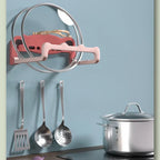 Bathroom Storage Shelf Wall-Mounted Moisture-Resistant Plastic