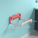 Bathroom Storage Shelf Wall-Mounted Moisture-Resistant Plastic
