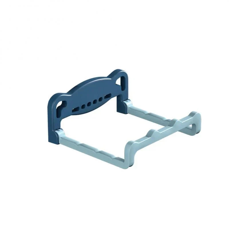 Bathroom Storage Shelf Wall-Mounted Moisture-Resistant Plastic