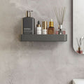 Bathroom Wall Shelf Integrated Towel Rail Water-Resistant