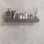 Bathroom Wall Shelf Integrated Towel Rail Water-Resistant