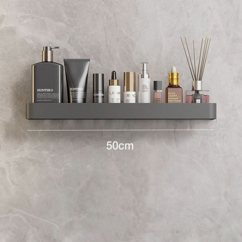 Bathroom Wall Shelf Integrated Towel Rail Water-Resistant