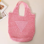 Beach Bag Crocheted Lightweight Spacious