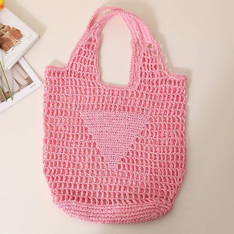 Beach Bag Crocheted Lightweight Spacious