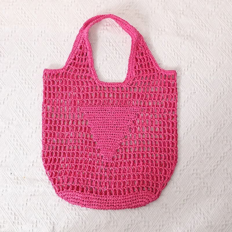Beach Bag Crocheted Lightweight Spacious