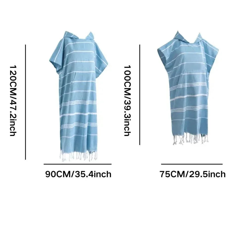 Beach Changing Poncho Quick-Drying Oversized Travel-Friendly