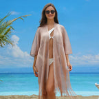 Beach Cover-Up Dress Quick-Drying Lightweight One Size
