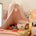 Bed Canopy Breathable Polyester-Cotton Blend With Mounting Kit
