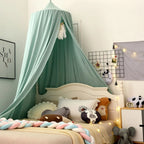 Bed Canopy Breathable Polyester-Cotton Blend With Mounting Kit