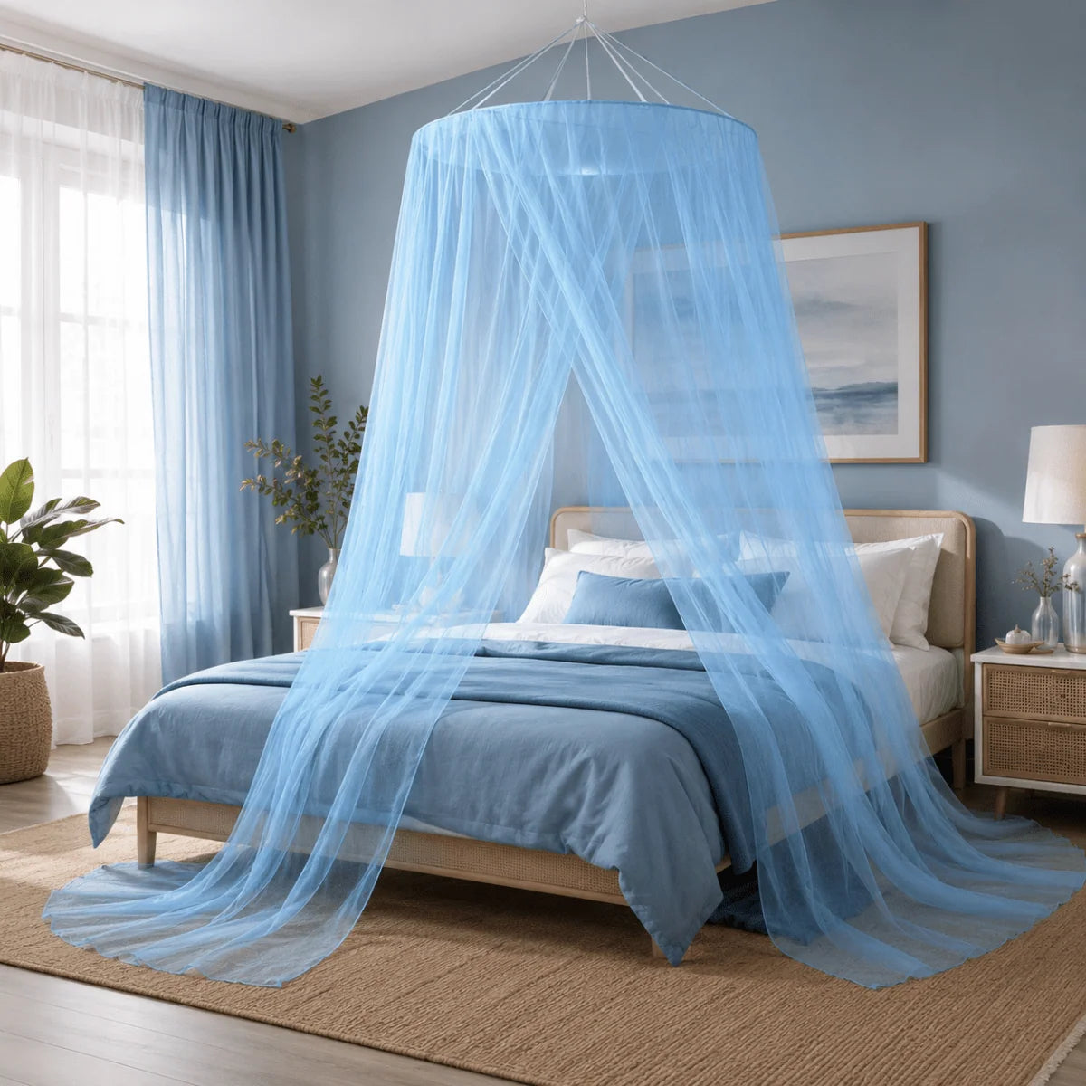Bed Mosquito Net Foldable Breathable Mesh Insect Protection
