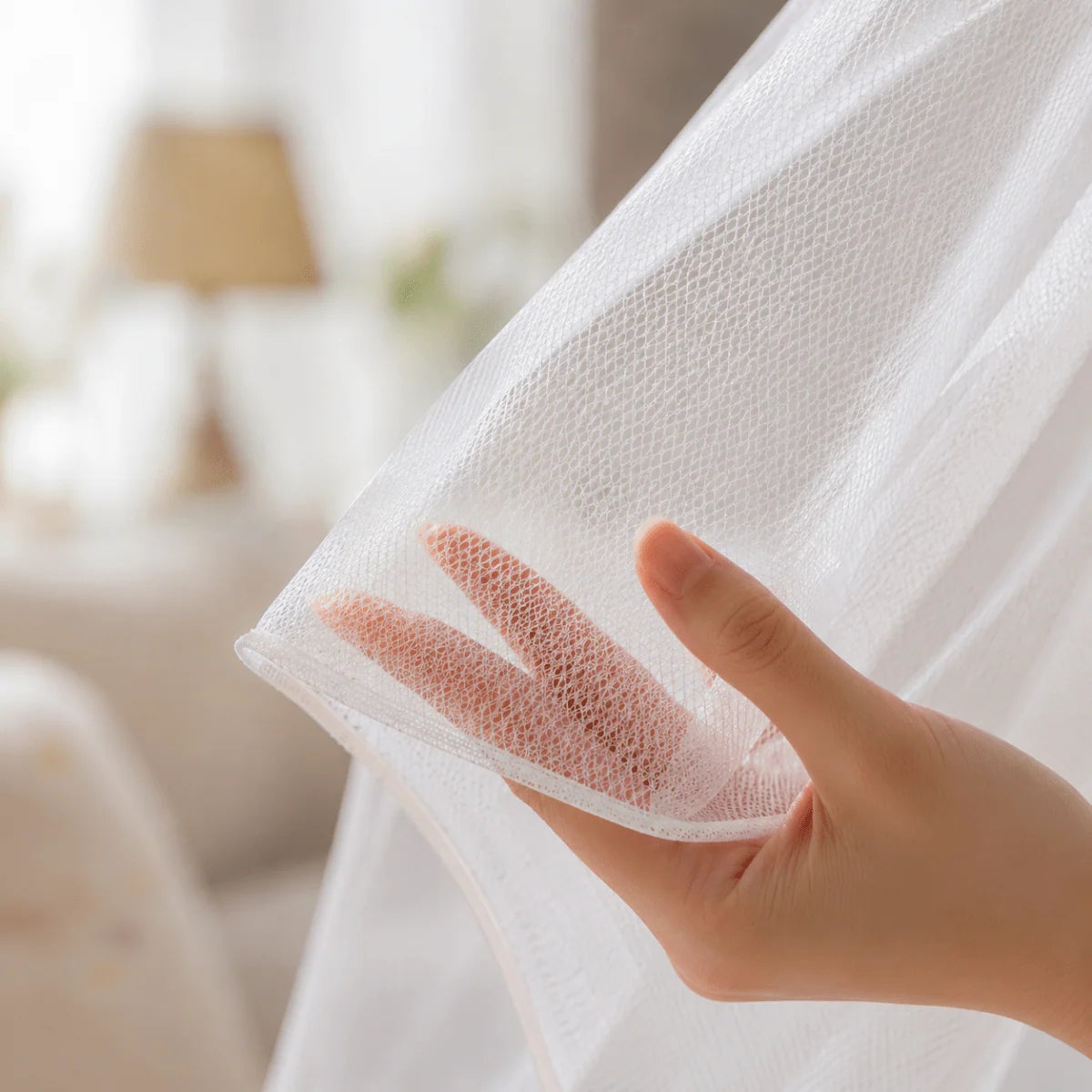Bed Mosquito Net Foldable Breathable Mesh Insect Protection