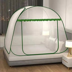 Bed Mosquito Net Pop-Up Foldable Integrated Floor
