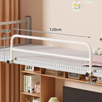 Bed Safety Rail Padded Clamp-Mounted No-Drill Installation