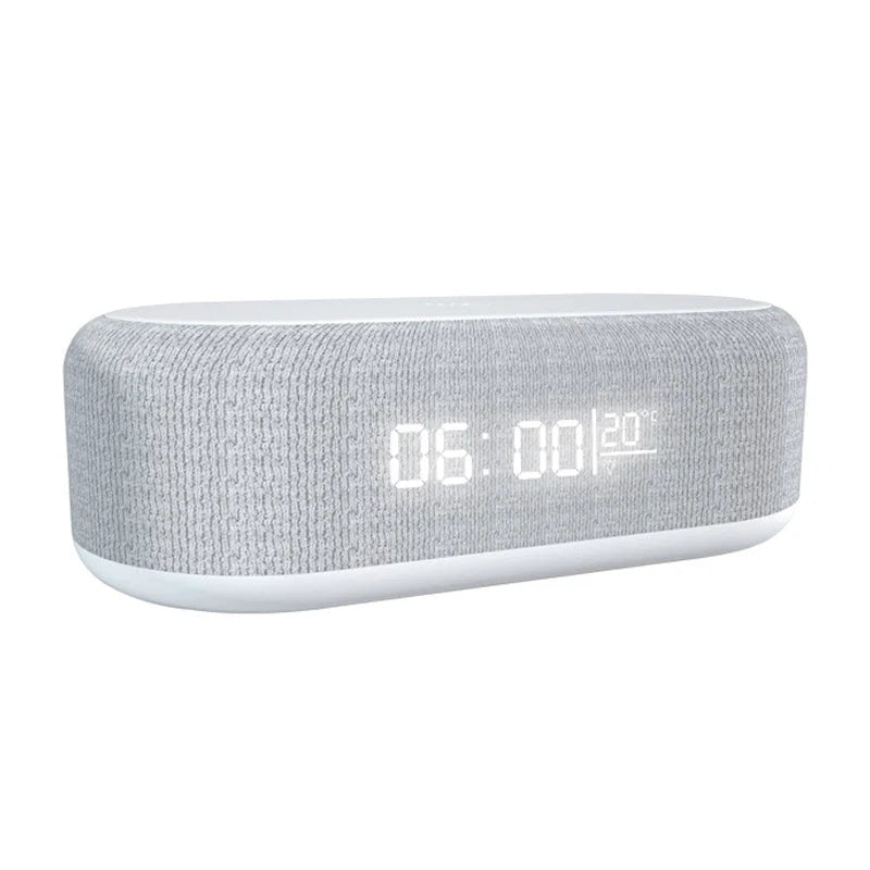 Bedside Alarm Clock 15W Wireless Qi LED Night Light