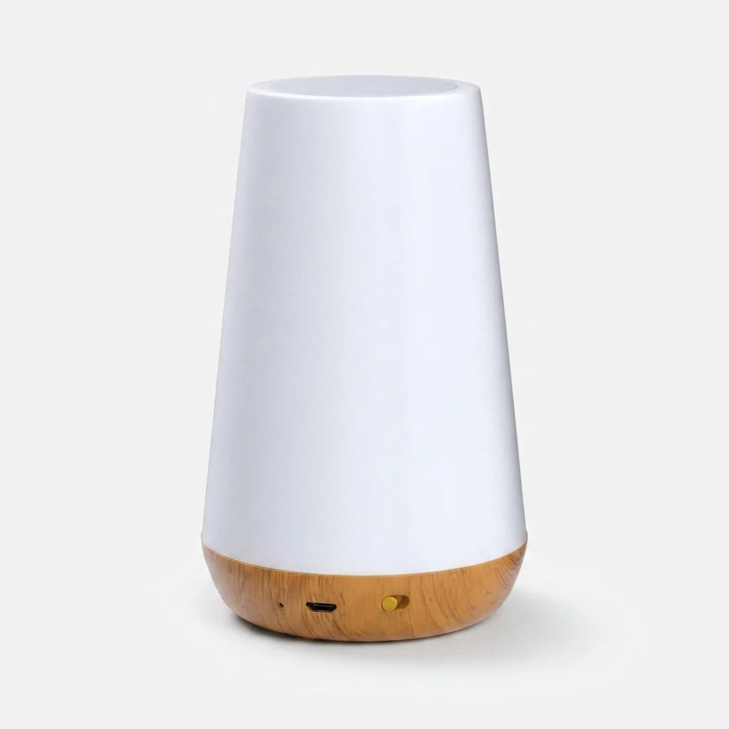 Bedside Table Lamp Touch Dimmable 13-Color USB Rechargeable