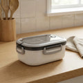 Bento Lunchbox Two-Tier Stackable Fork & Spoon