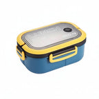 Bento Lunchbox Two-Tier Stackable Fork & Spoon