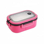 Bento Lunchbox Two-Tier Stackable Fork & Spoon