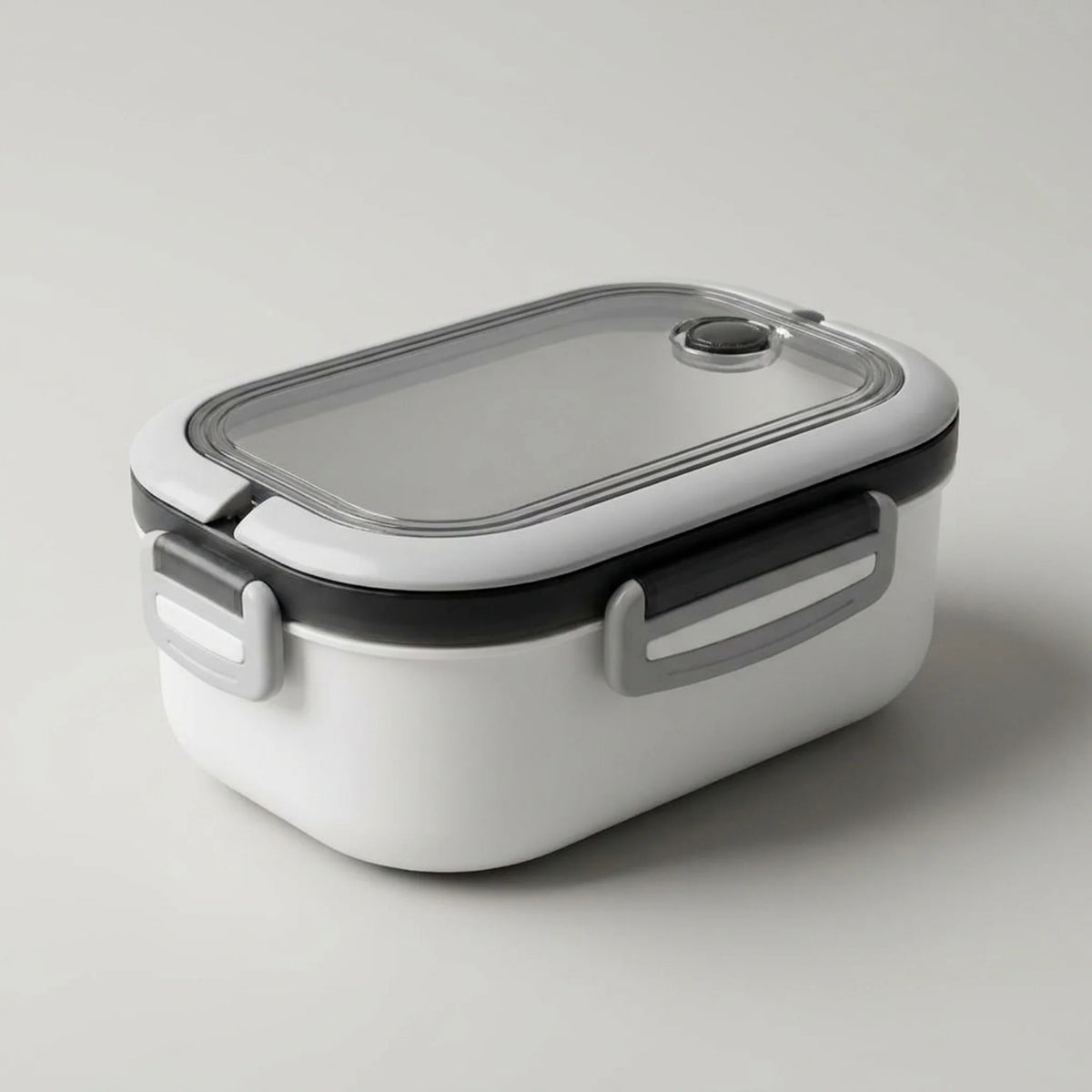 Bento Lunchbox Two-Tier Stackable Fork & Spoon