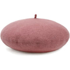 Beret Soft Breathable Wool One-Size Stretch Fit
