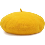 Beret Soft Breathable Wool One-Size Stretch Fit
