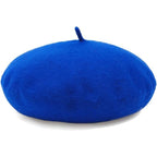 Beret Soft Breathable Wool One-Size Stretch Fit