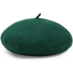 Beret Soft Breathable Wool One-Size Stretch Fit