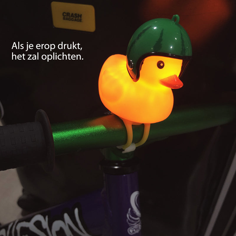 Bicycle Bell LED Light & Horn Silicone Strap