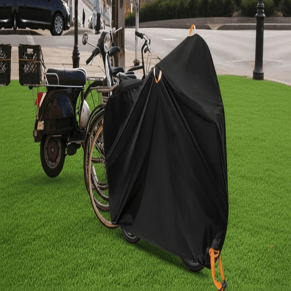 Bicycle Cover Waterproof UV-Resistant Windproof Fasteners