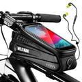Bicycle Frame Phone Bag Splash-Resistant Touchscreen Hard Shell