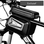 Bicycle Frame Phone Bag Splash-Resistant Touchscreen Hard Shell