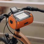 Bicycle Handlebar Bag Touchscreen Window Water-Resistant Nylon