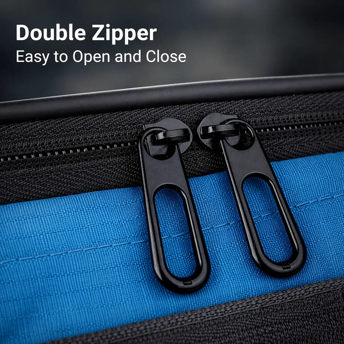 Bicycle Handlebar Bag Touchscreen Window Water-Resistant Nylon