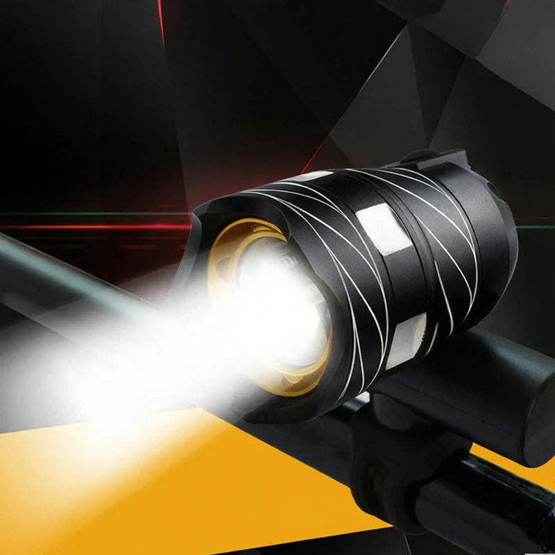 Bicycle Light T6 LED USB Rechargeable