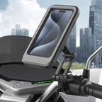Bicycle Phone Mount Waterproof Case & 360° Swivel