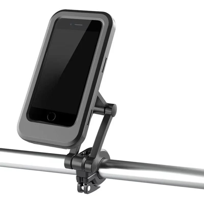 Bicycle Phone Mount Waterproof Case & 360° Swivel