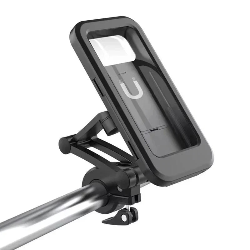 Bicycle Phone Mount Waterproof Case & 360° Swivel