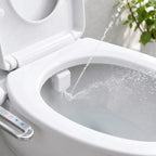 Bidet Attachment Dual Nozzles & Adjustable Pressure