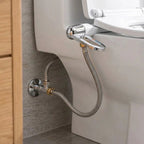Bidet Attachment Dual Nozzles & Adjustable Pressure