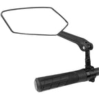 Bike Handlebar Mirrors HD Flat Glass 360° Rotating Foldable Pair