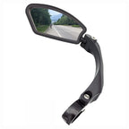 Bike Handlebar Mirrors HD Flat Glass 360° Rotating Foldable Pair