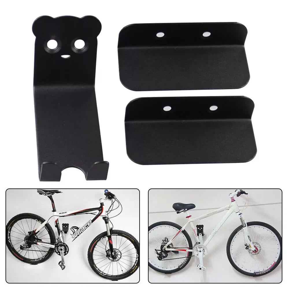 Bike Rack Wall-Mounted Pedal-Mount 150 lb Capacity