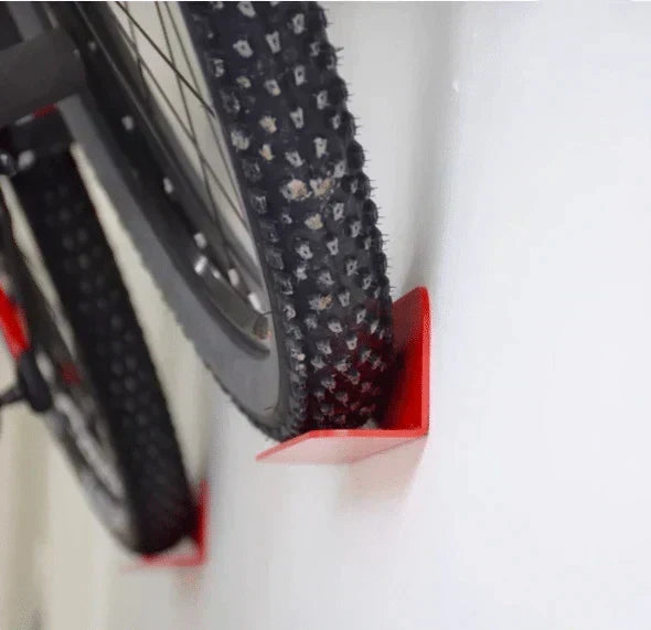 Bike Rack Wall-Mounted Pedal-Mount 150 lb Capacity