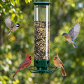 Bird Feeder Squirrel-Proof Rotating 4 Feeding Stations