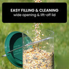 Bird Feeder Weight-Activated Spinning Perch 5-Pound Capacity