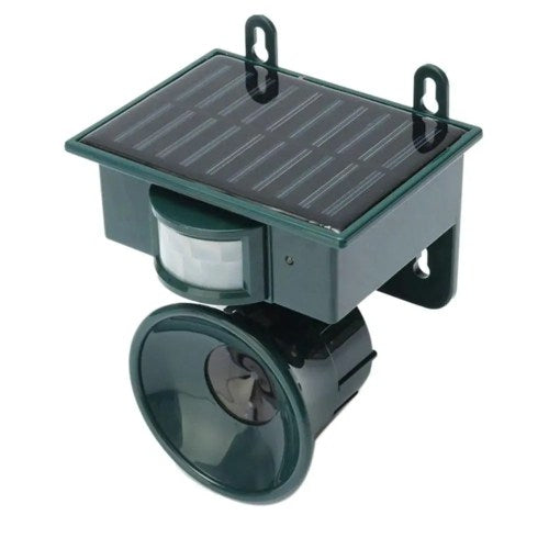 Bird Repellent Ultrasonic Motion-Activated Solar-Powered