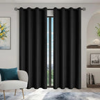 Blackout Curtains 100% Light Blocking Thermal Insulated Set of 2